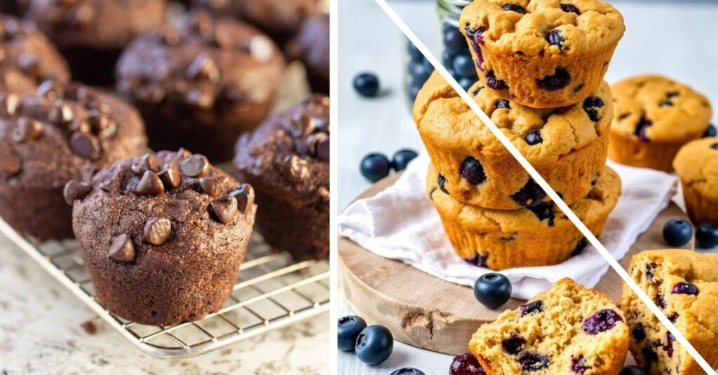 Healthy vegan muffins made with wholesome ingredients — soft, moist, and perfect for breakfast or snacks.